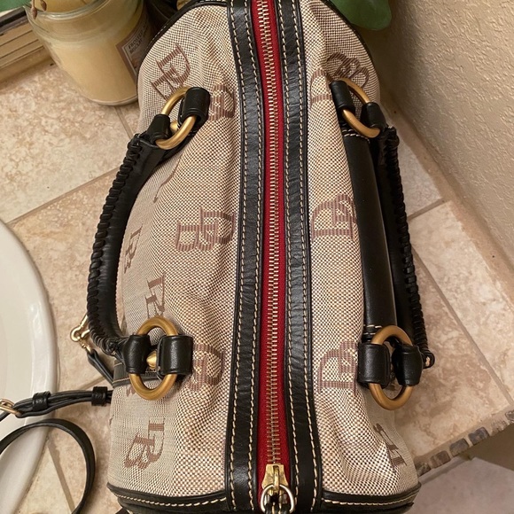 Dooney & Bourke Jacquard Barrel Bag - Picture 9 of 13